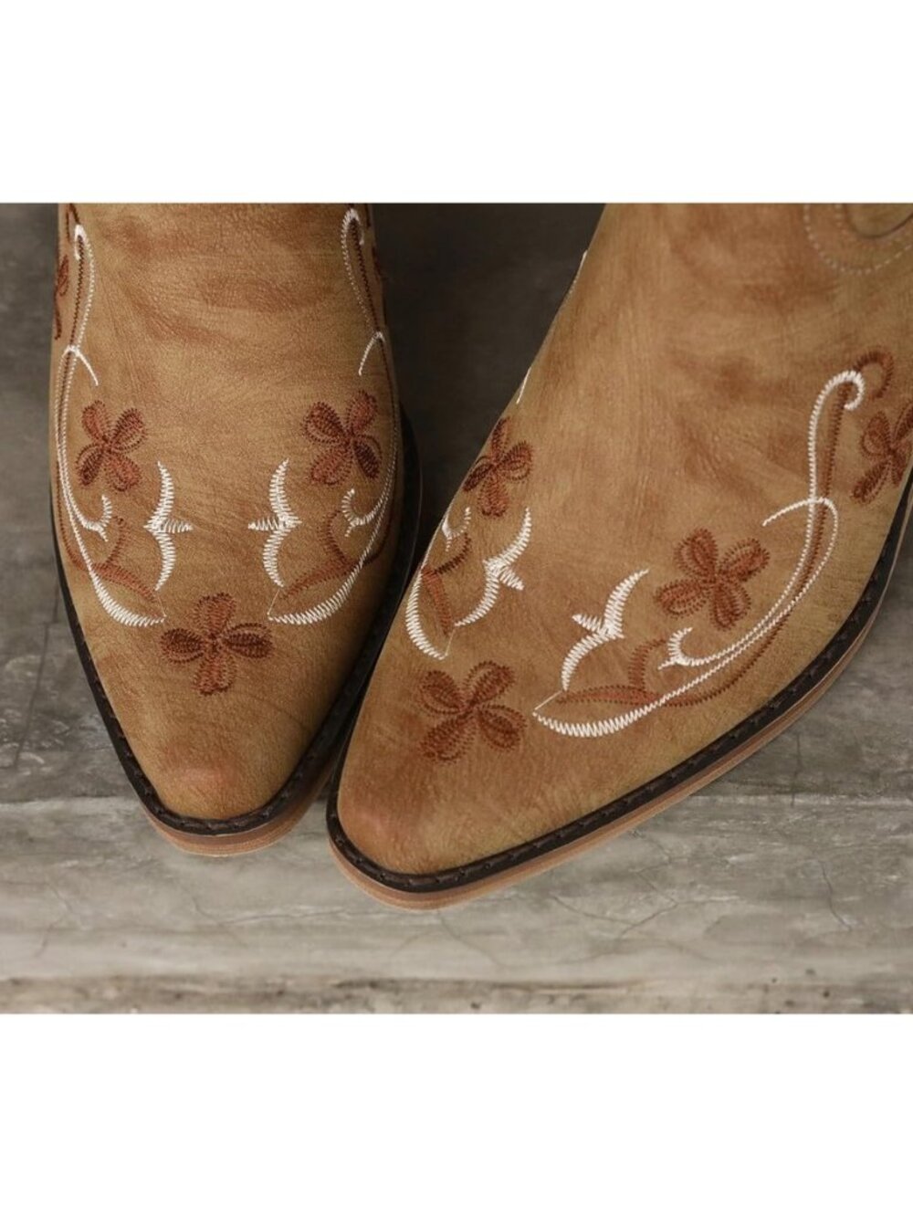 Floral Women's Cowgirl Knee High Cowboy Boots